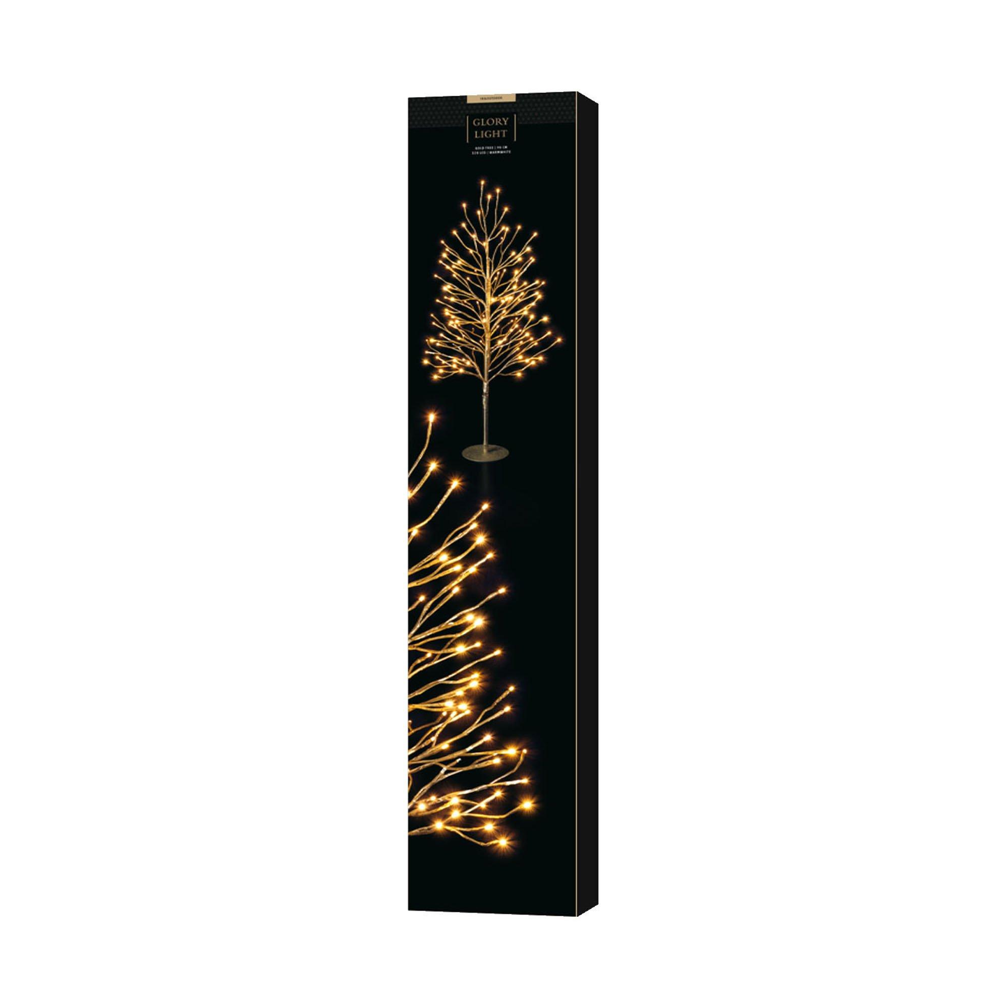 STT Objet lumineux LED Gold Tree 