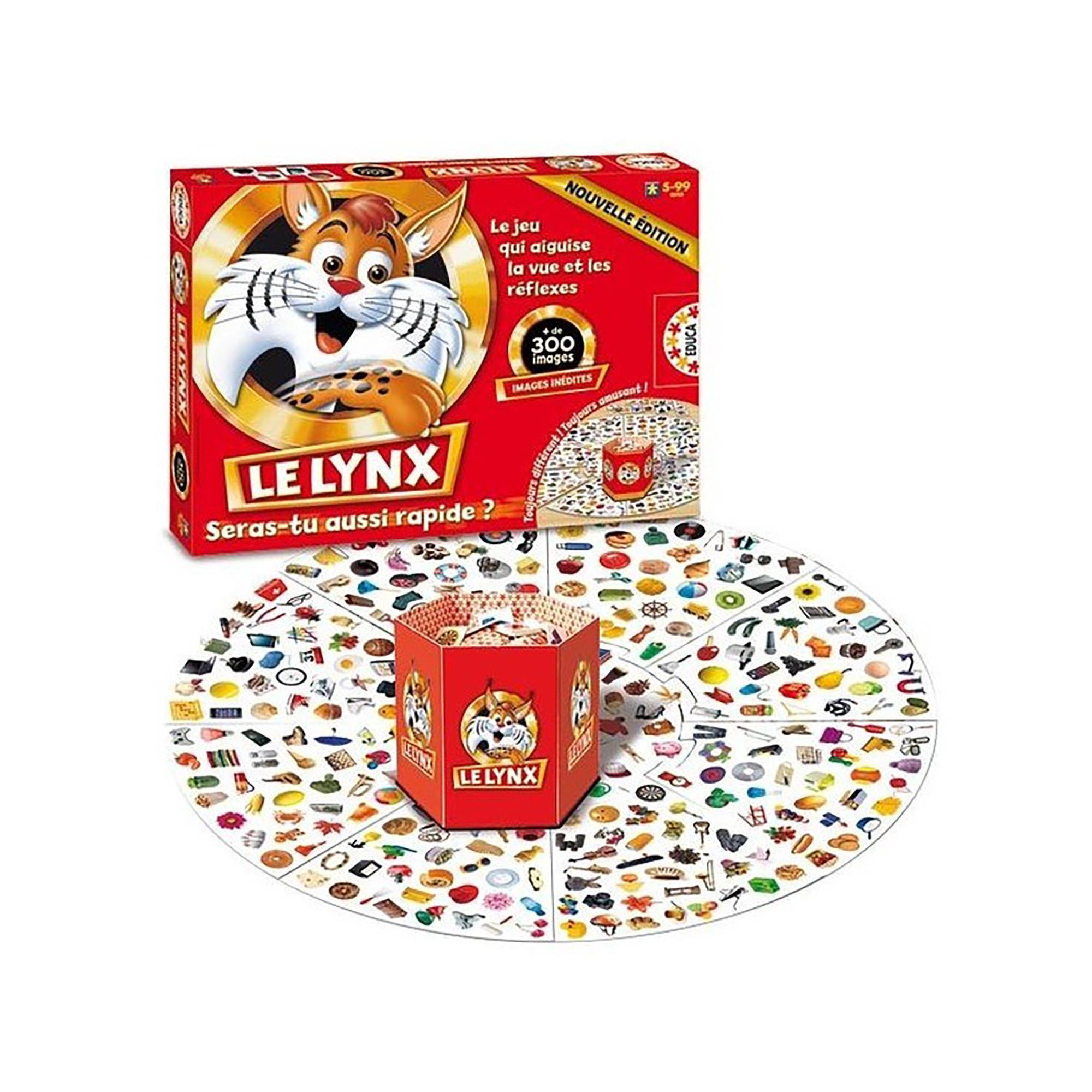 Educa  The Lynx Memory-Jeu 400 images, Francese 