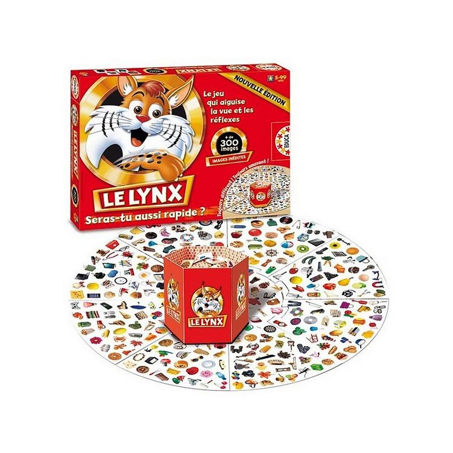 Educa  The Lynx Memory-Jeu 400 images, Français 
