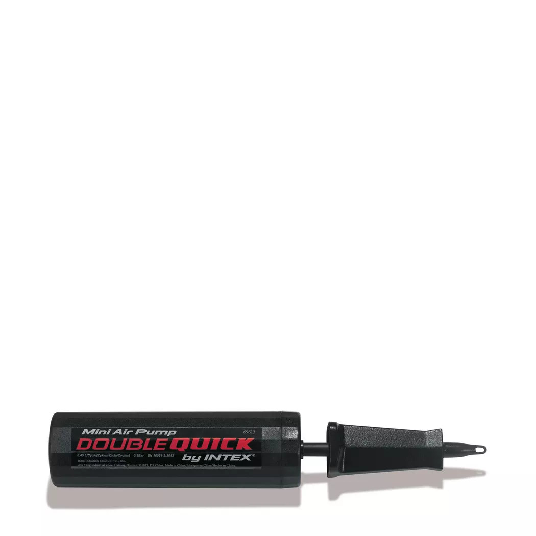 Intex - Double Quick Mini-Luftpumpe, 29cm, Black