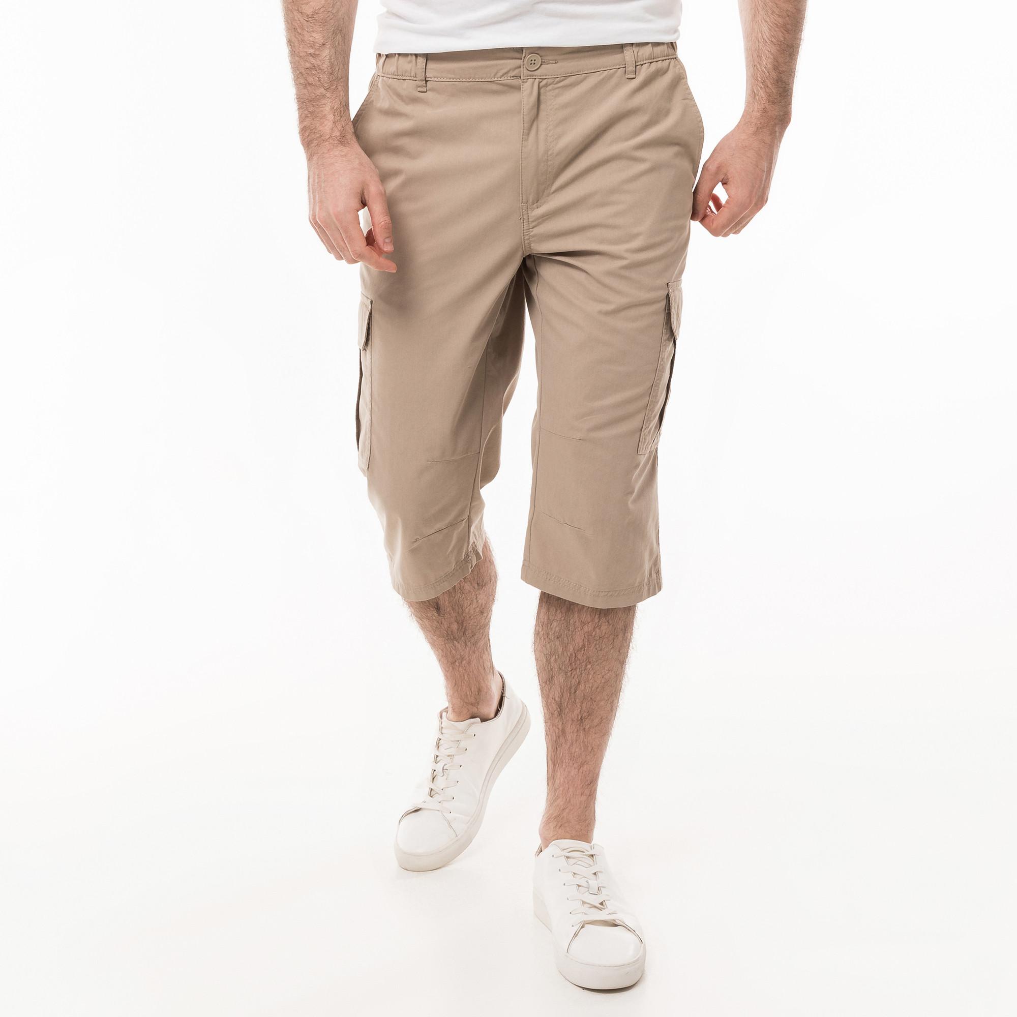 Image of Hose, Regular Fit, 3/4-länge Herren Beige 3XL