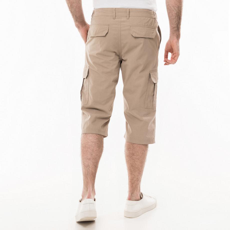 Manor Man Comfort Stretch Pantalon Regular Fit Longueur 3/4 Cargo  