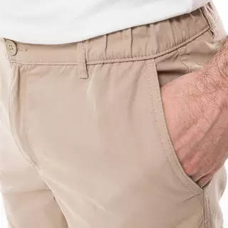 Manor Man Pantalone, Regular Fit, lunghezza 3/4 Comfort Stretch Beige