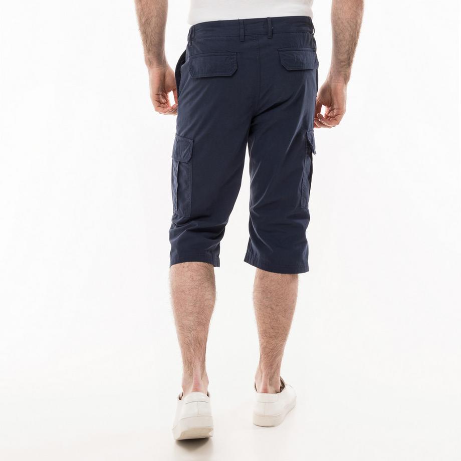 Manor Man Comfort Stretch Pantalon Regular Fit Longueur 3/4 Cargo  