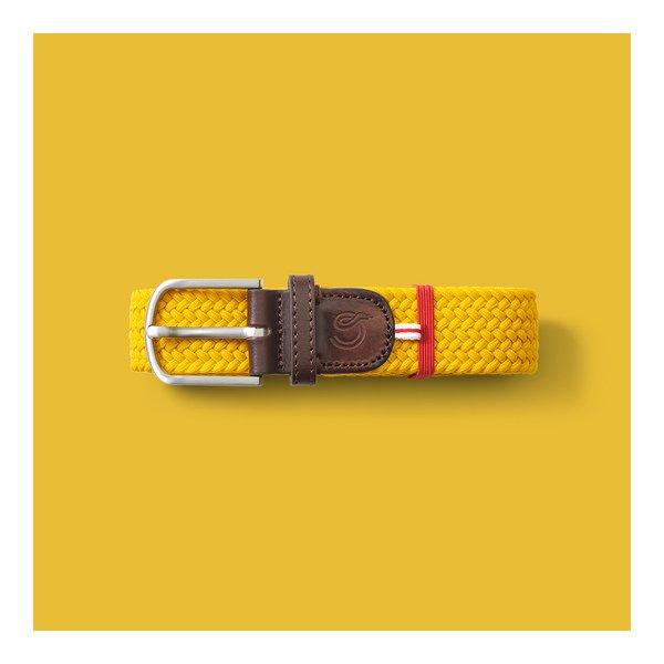 Image of Gürtel Herren Gelb 115