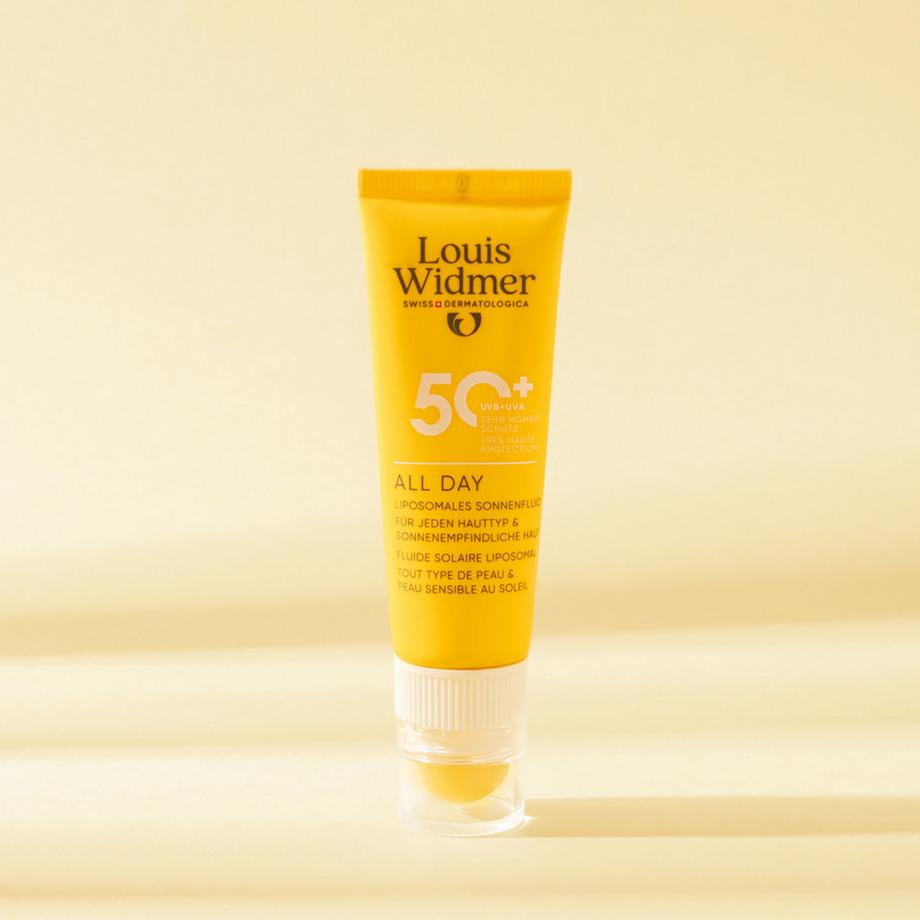 Louis Widmer  All Day 50+ mit Lippenpflege Stift 50 