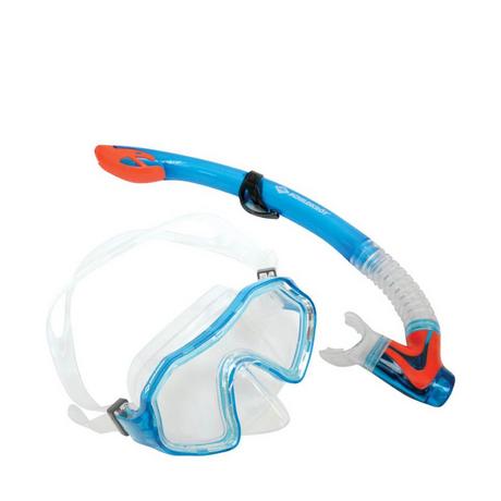 SCHILDKRÖT  Junior Snorkel Set Barbados, Set Di 2 Pezzi Con Occhiali E Boccaglio 