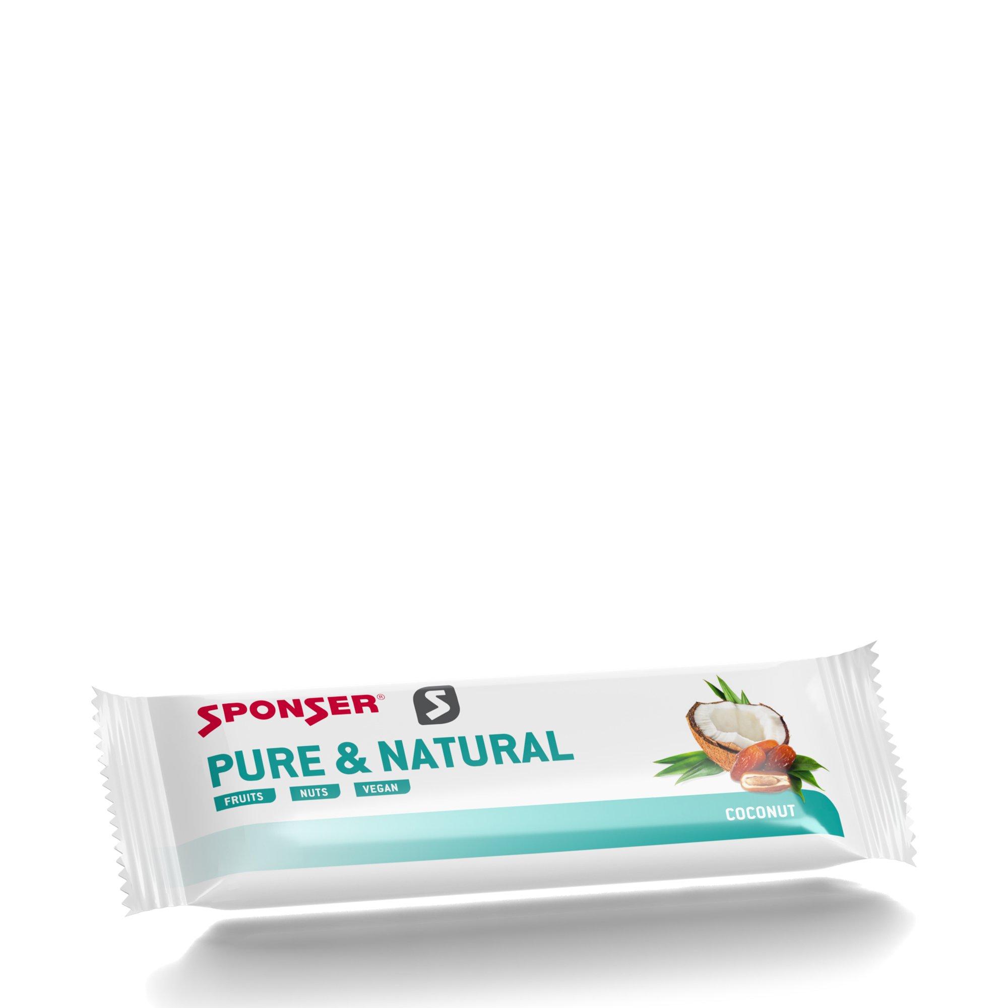 Image of SPONSER Pure & Natural Coconut Energy Riegel - 50g