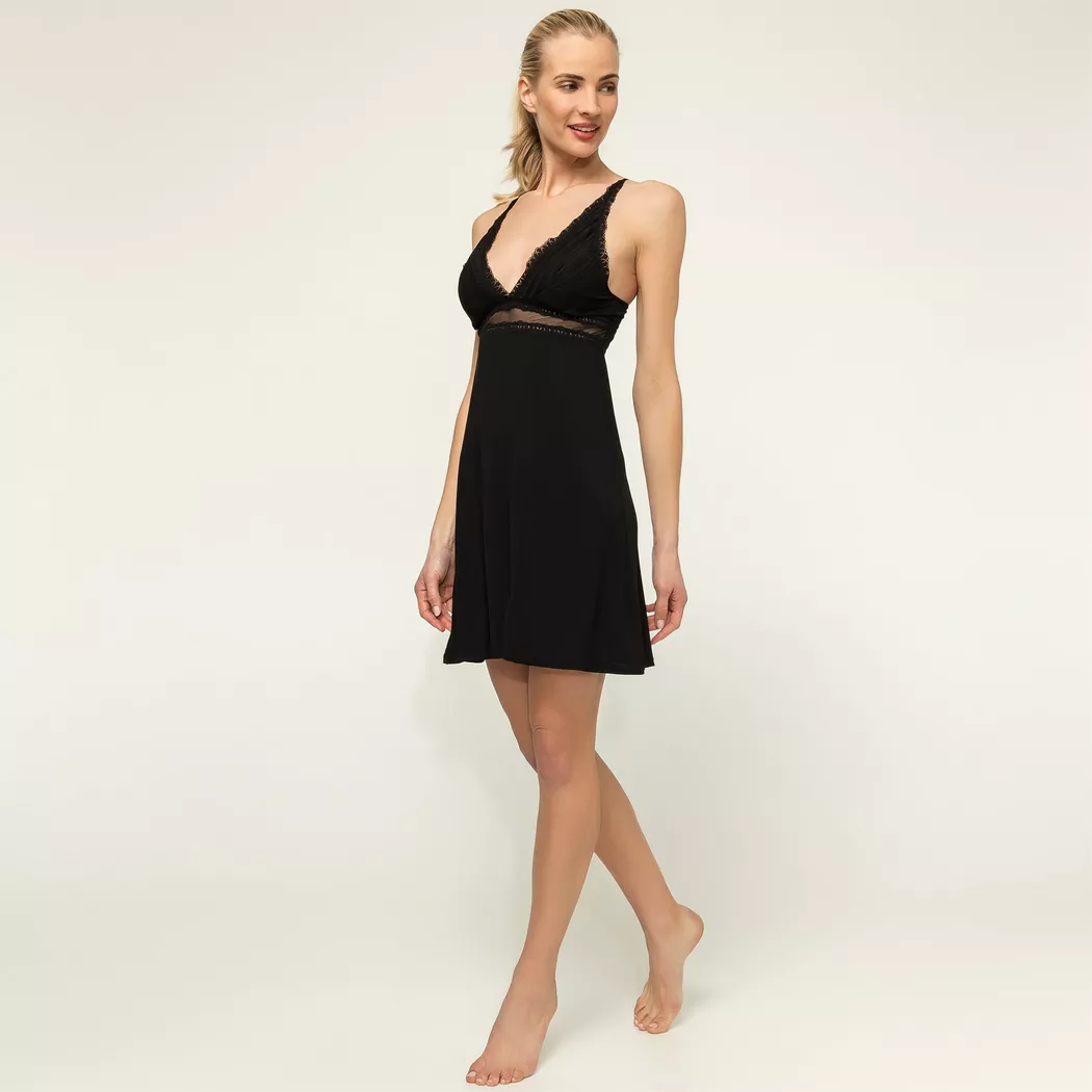 Manor Woman - Nuisette, für Damen, Black, Größe M 2