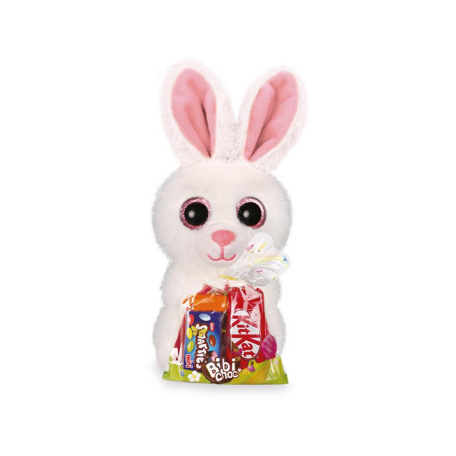 Bibi Choc EASTER BIBICHOC CONIGLIO PELUCHE TIC TAC TOE ASS. 59G 