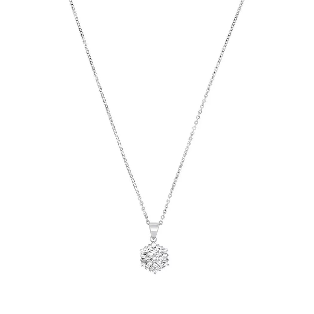 Amor - Schmuckset, 42+3CM, Silber 4