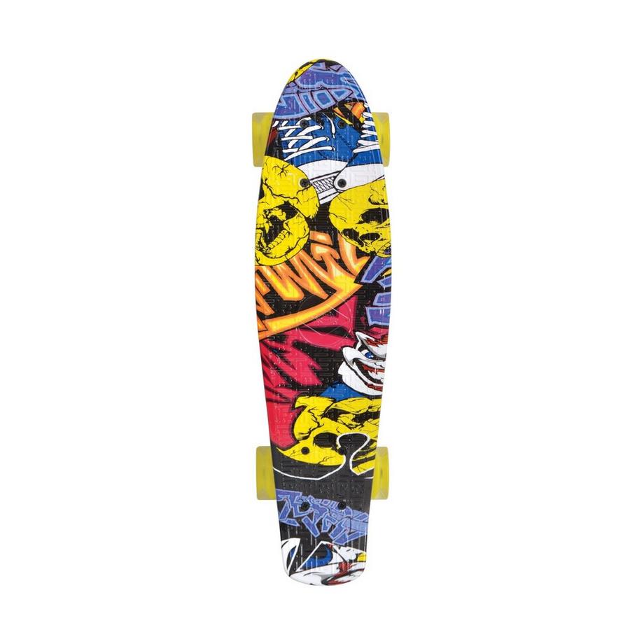 SCHILDKRÖT Retro Free Spirit Party Skateboard 