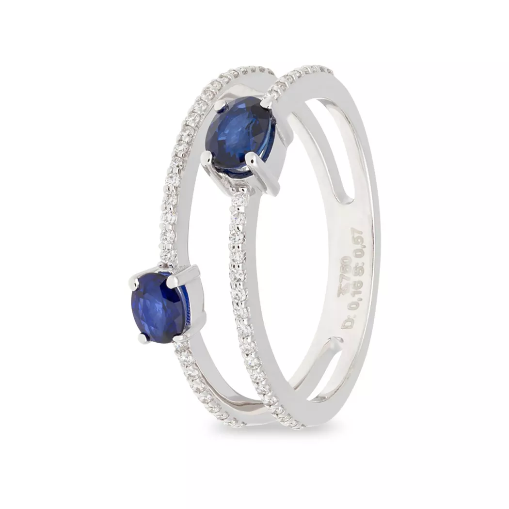 ZEN DIAMOND - Ring, 54, Weissgold 2