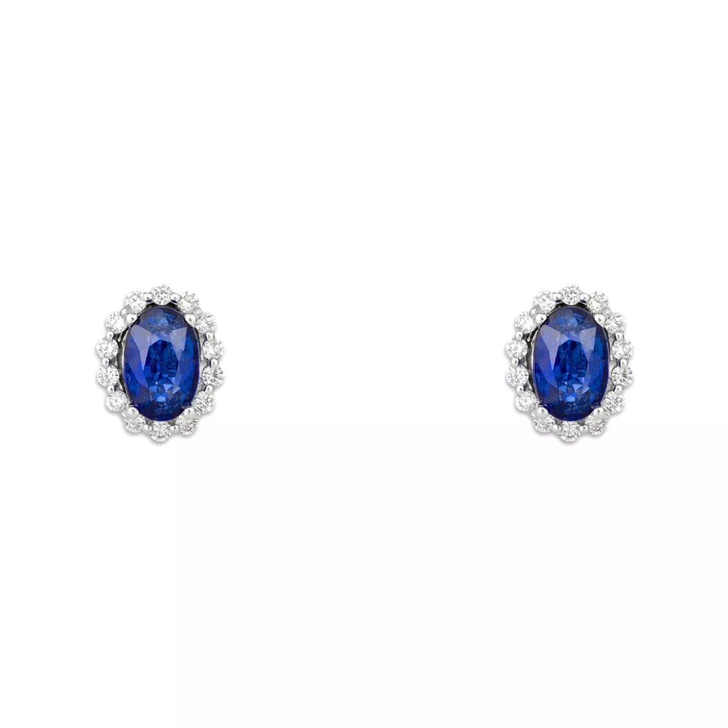 ZEN DIAMOND - Ohrringe, One Size, Weissgold 2