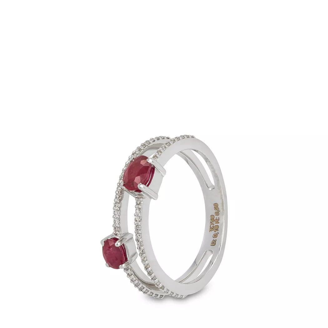 ZEN DIAMOND - Ring, 52, Weissgold 4