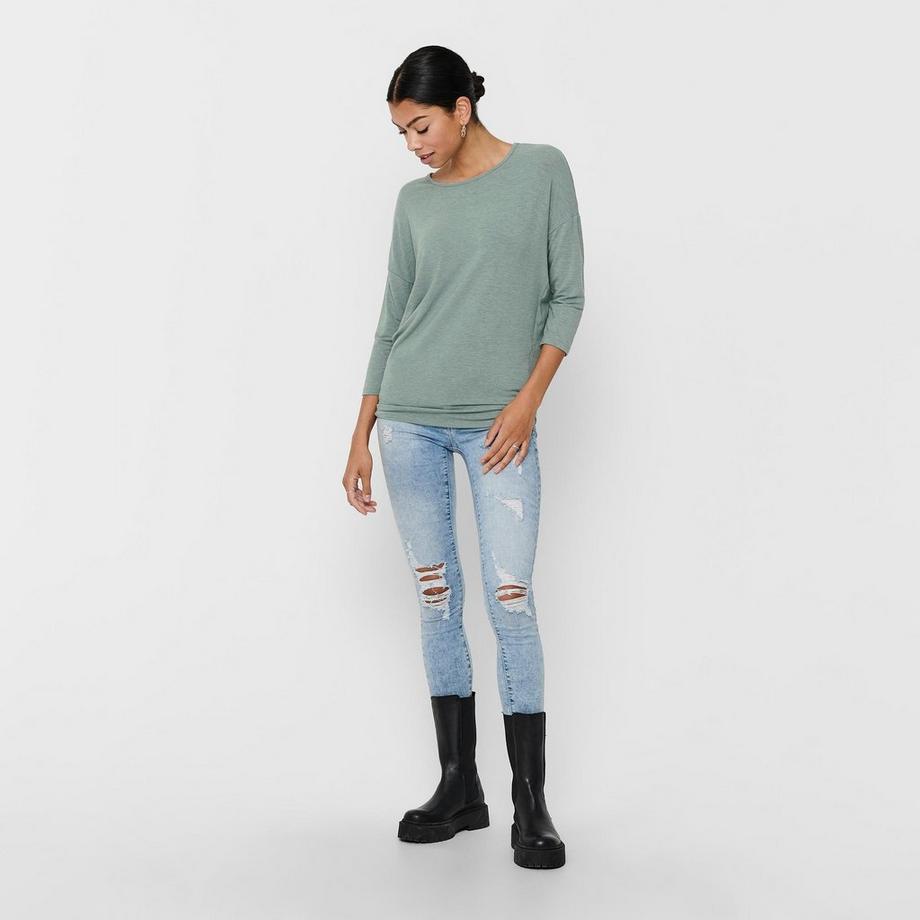ONLY Glamour 3/4 Rundhals 3/4 Arm Top  