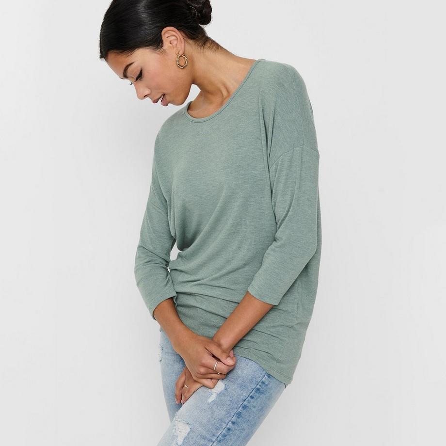 ONLY Glamour 3/4 Rundhals 3/4 Arm Top  