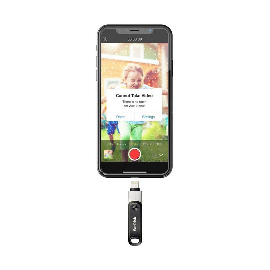 SanDisk iXpand Go Flash Drive (USB-A, Lightning) Clé USB 3.2 