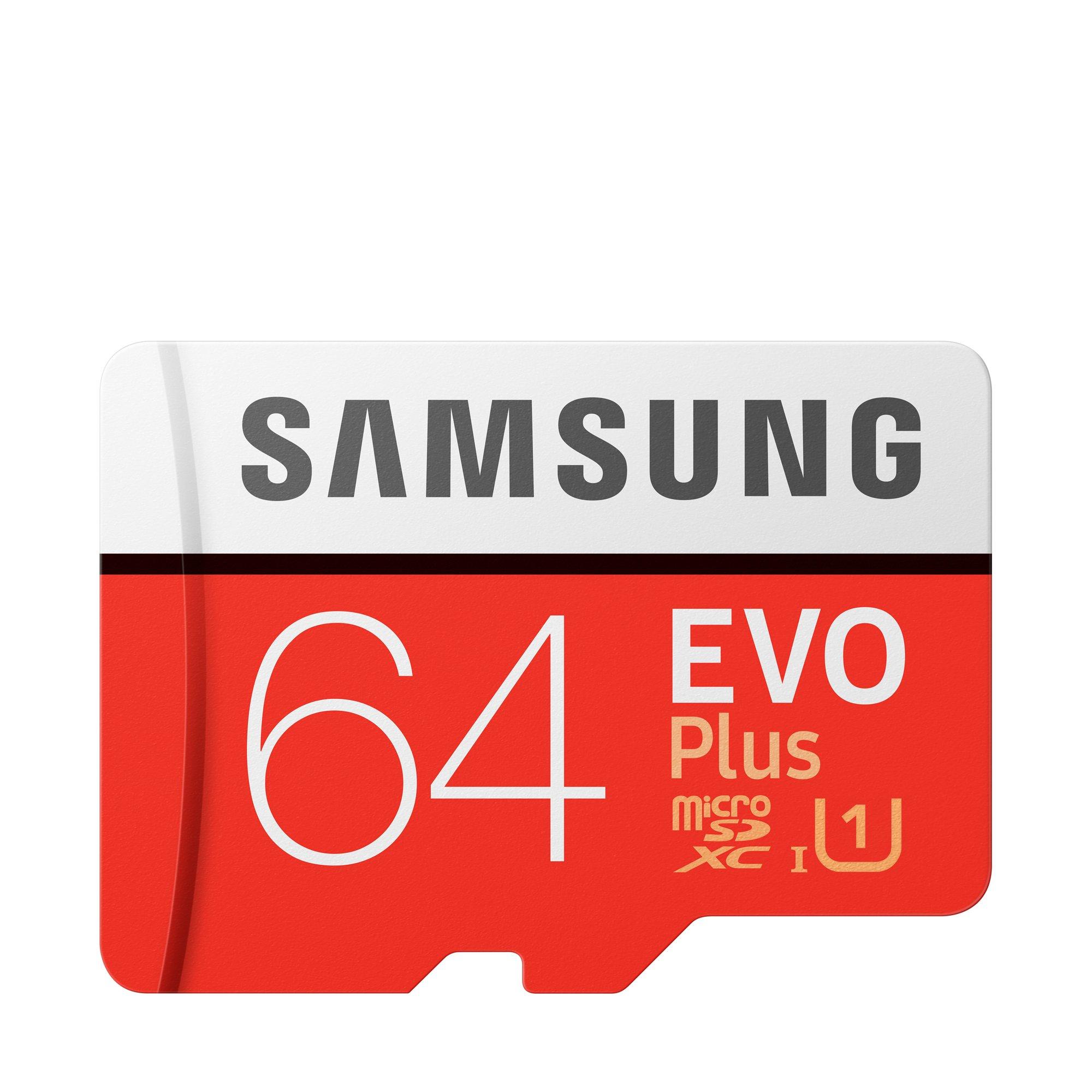 Image of SAMSUNG Evo Plus (100MB/s) microSDXC-Speicherkarte - 64 GB