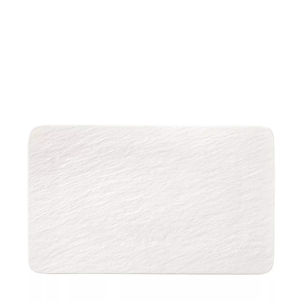 Villeroy & Boch Speiseteller "Manufacture Rock 1 Stück, Weiss"