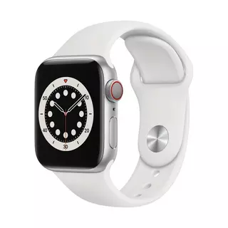 Apple Watch Series 6 , alluminio, GPS+Cellular, 40mm Smartwatch Bianco