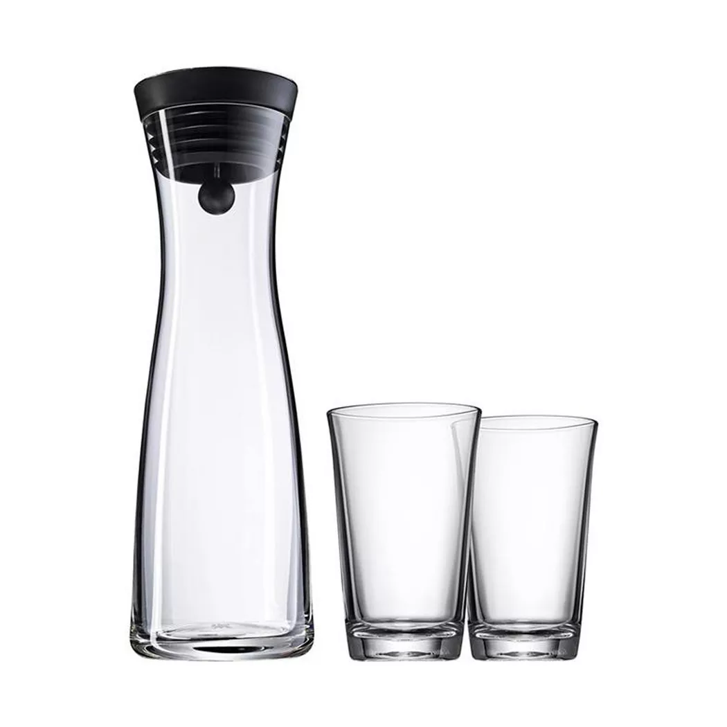 WMF 06.1770.9994 carafe/jug/bottle 1 L Black, Transparent
