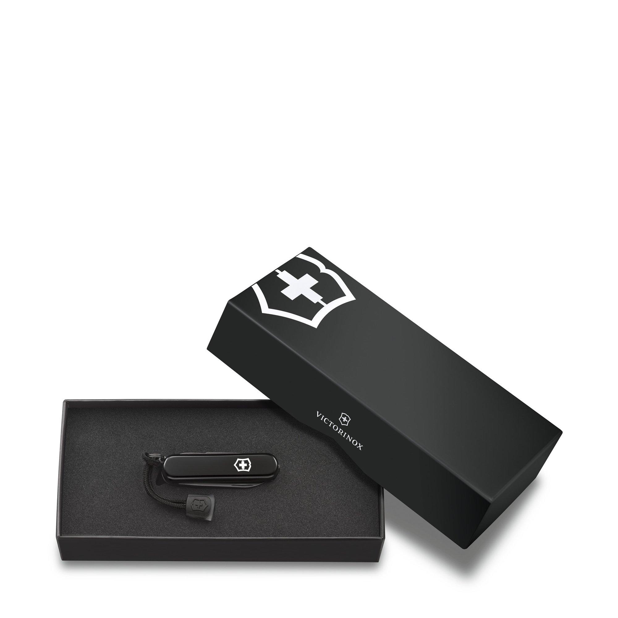 VICTORINOX Couteau suisse à 24 fonctions Signature Lite Onyx Black 