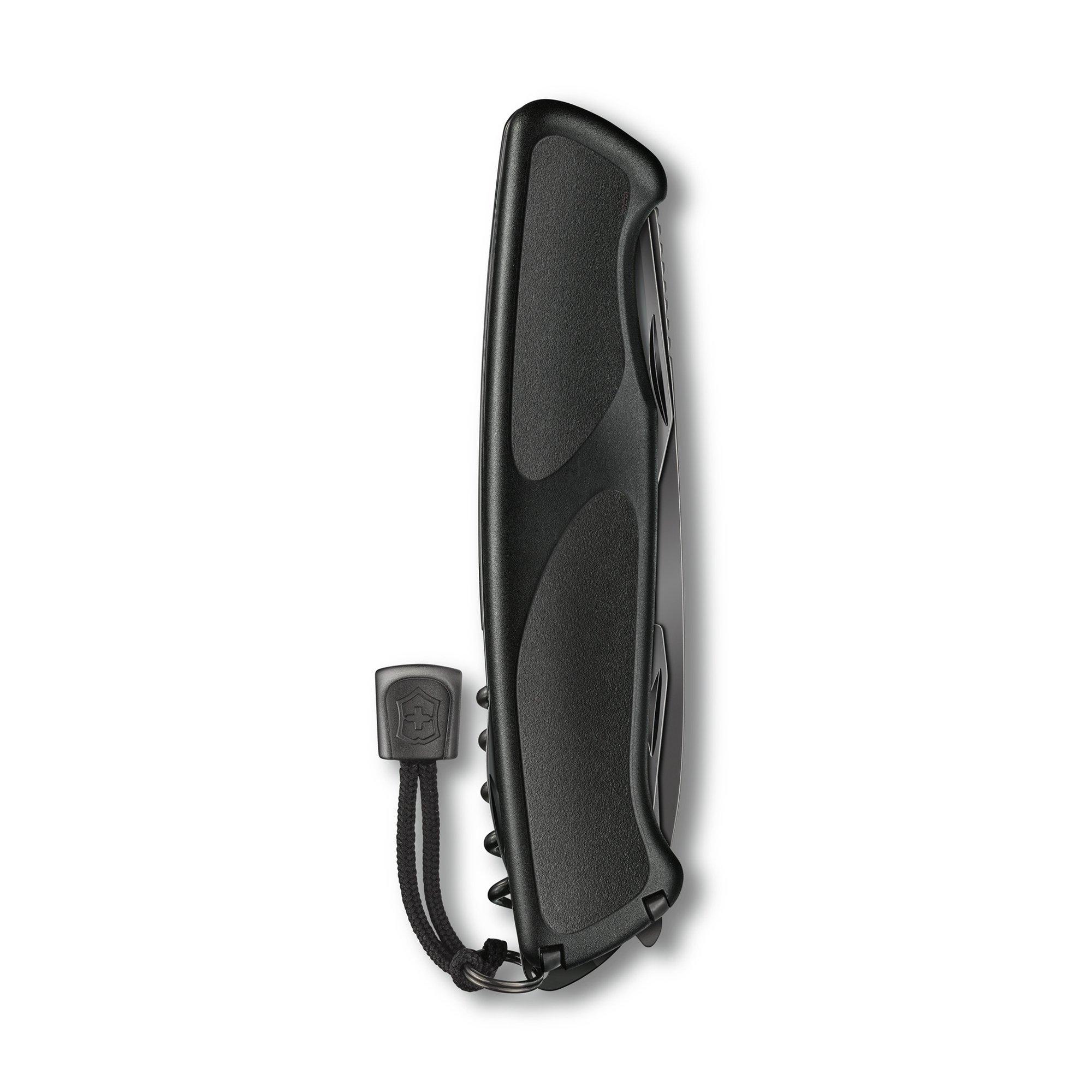 VICTORINOX Coltello da tasca con 24 funzioni Ranger Grip 55 Onyx Black 