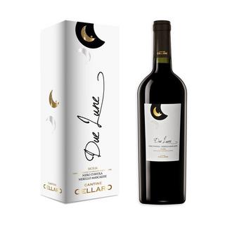 Cantina Cellaro 2018, Due Lune Magnum Box, Terre Siciliane IGP  