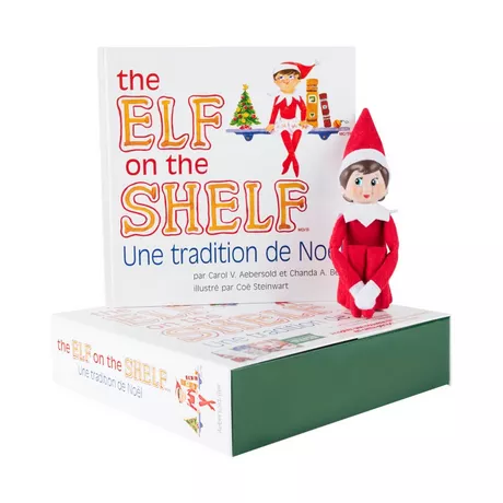 BBA&C  Elf on the Shelf Girl, Français Multicolor