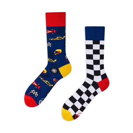 Many Mornings FORMULAR RACING Motivsocken  