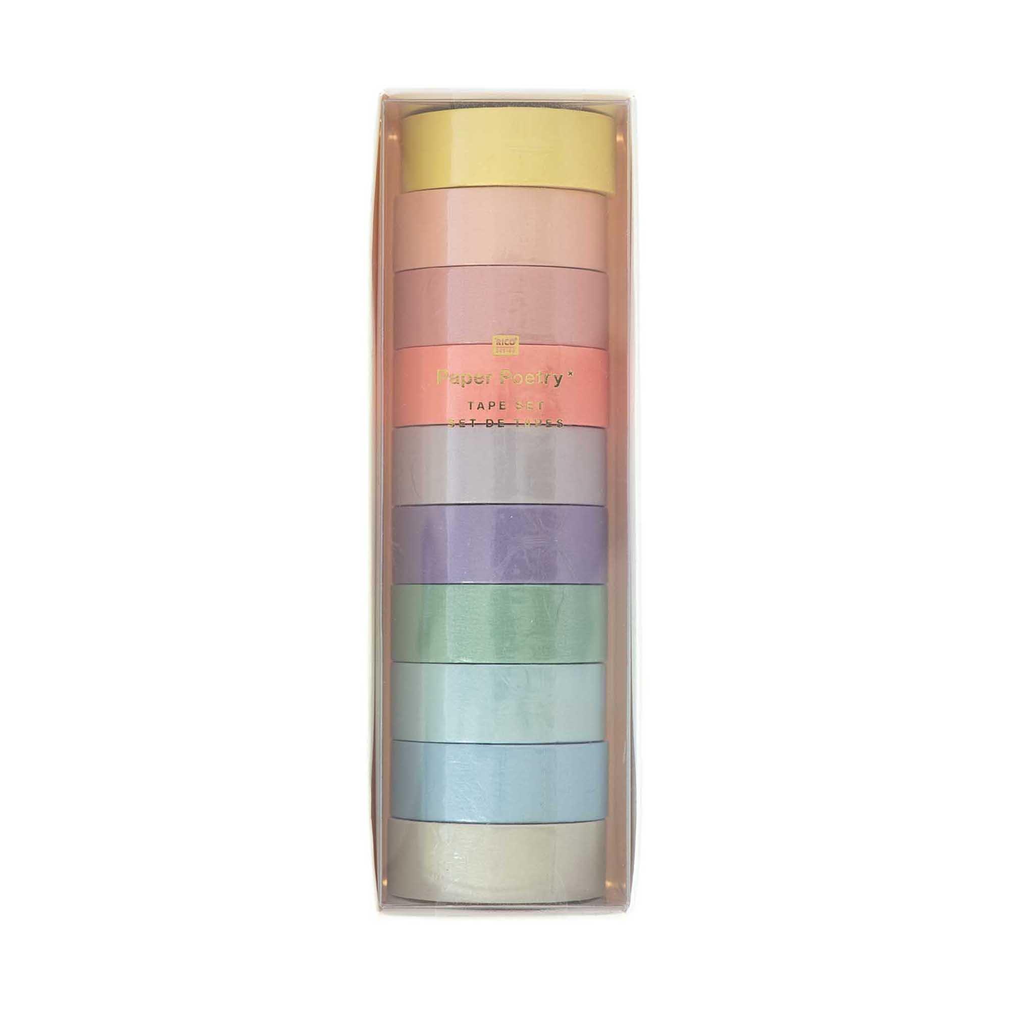 RICO-Design Ruban adhésif washi Paper Poetry 