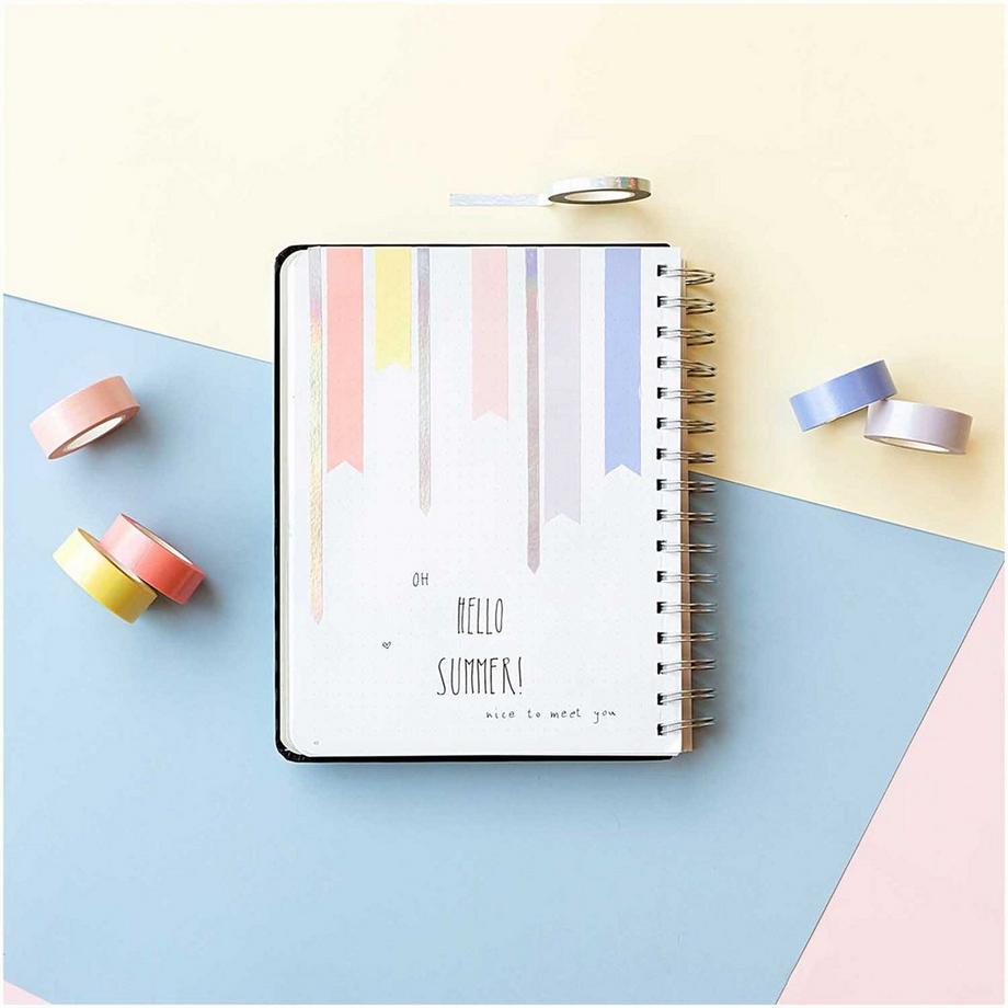 RICO-Design Nastro washi Paper Poetry 