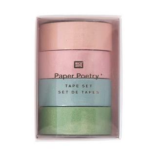 RICO-Design Nastro washi Paper Poetry 