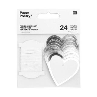 RICO-Design Cartellini floreali Paper Poetry 