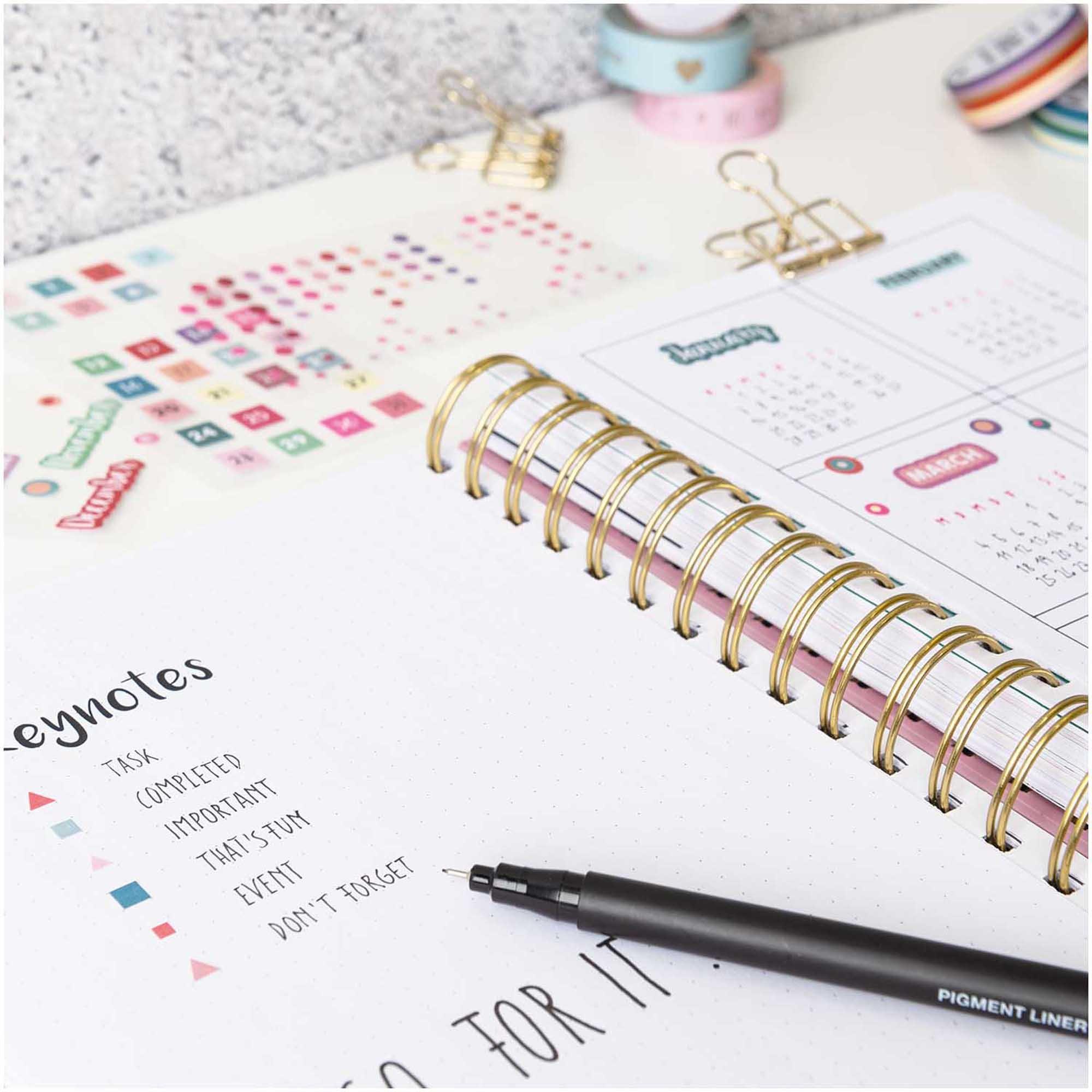 RICO-Design Pigment Liner Paper Poetry 