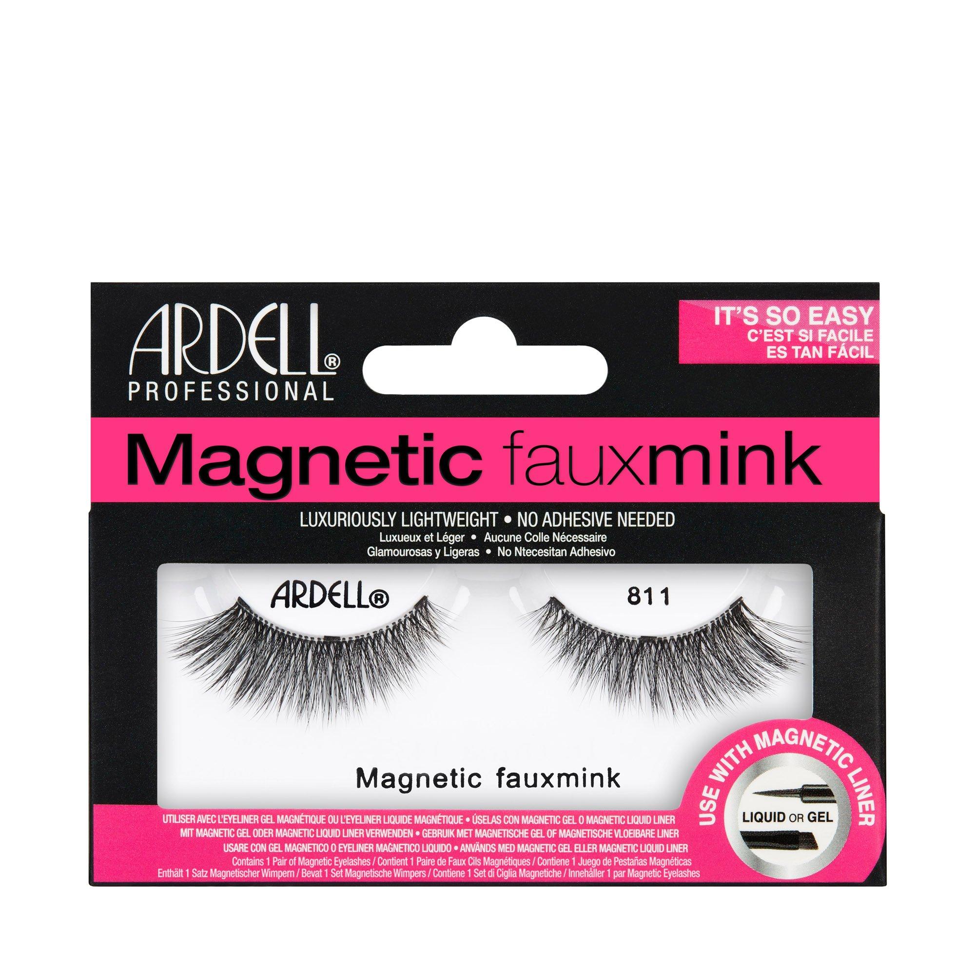 Image of Magnetic Faux Mink 811, Künstliche Wimpern Damen Black Set