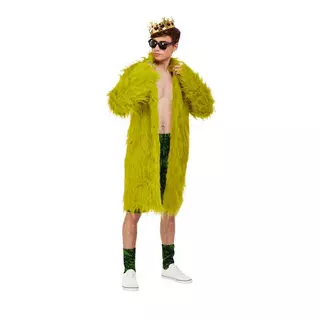smiffys  Cannabis King, Kostüm für Erwachsene Grün 1