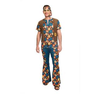 NA  Uomo '60 Groovy Hippy, Costume per uomo 