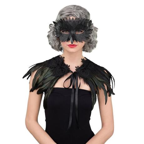 ORLOB  Maschera corvo da donna 