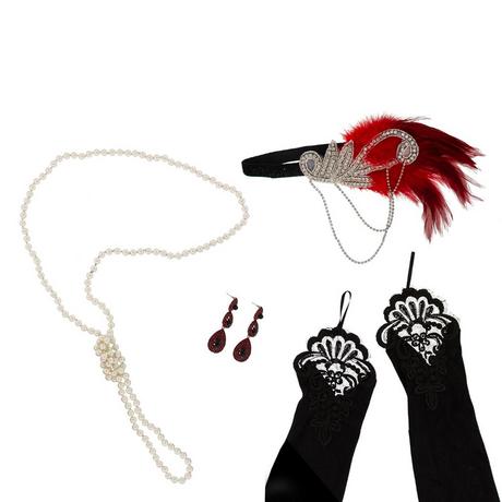 ORLOB  Costume per bambino, Set donna anni '20 