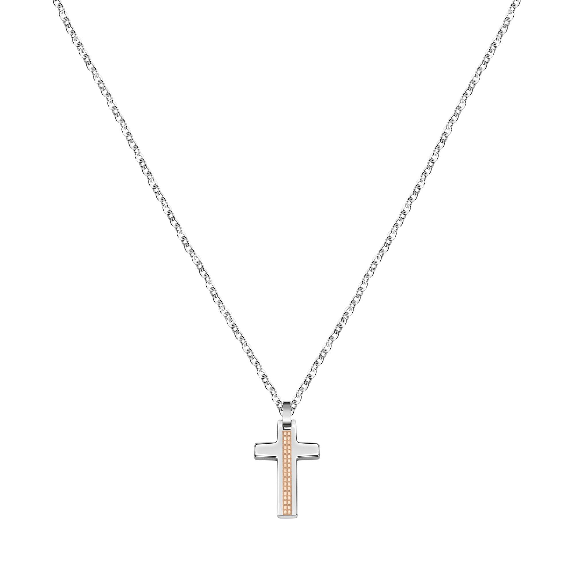 Image of Halskette Mit Anhänger Damen Silber 23cm