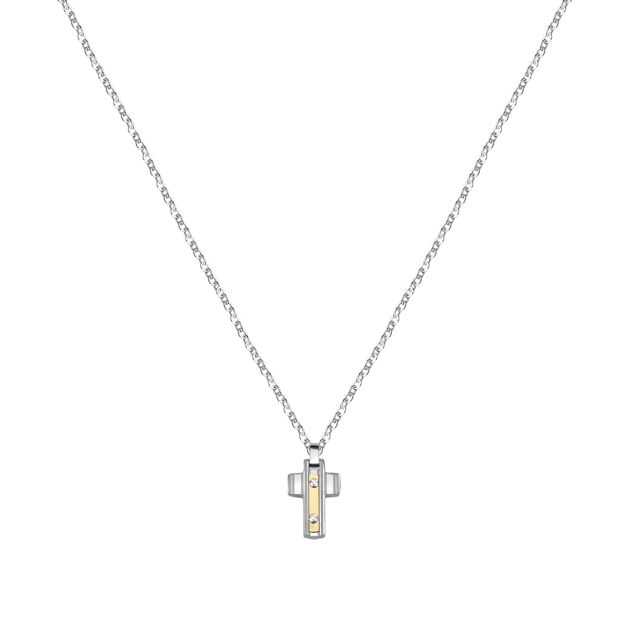 Image of Halskette Mit Anhänger Damen Silber 61cm