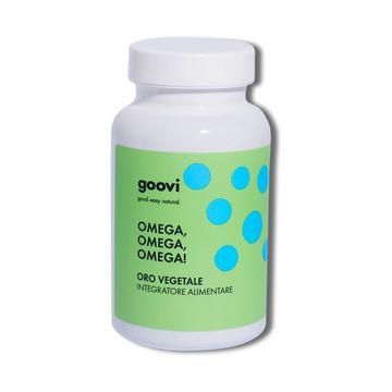 Omega Integratore Alimentare Vegetable Gold Softgel Capsules