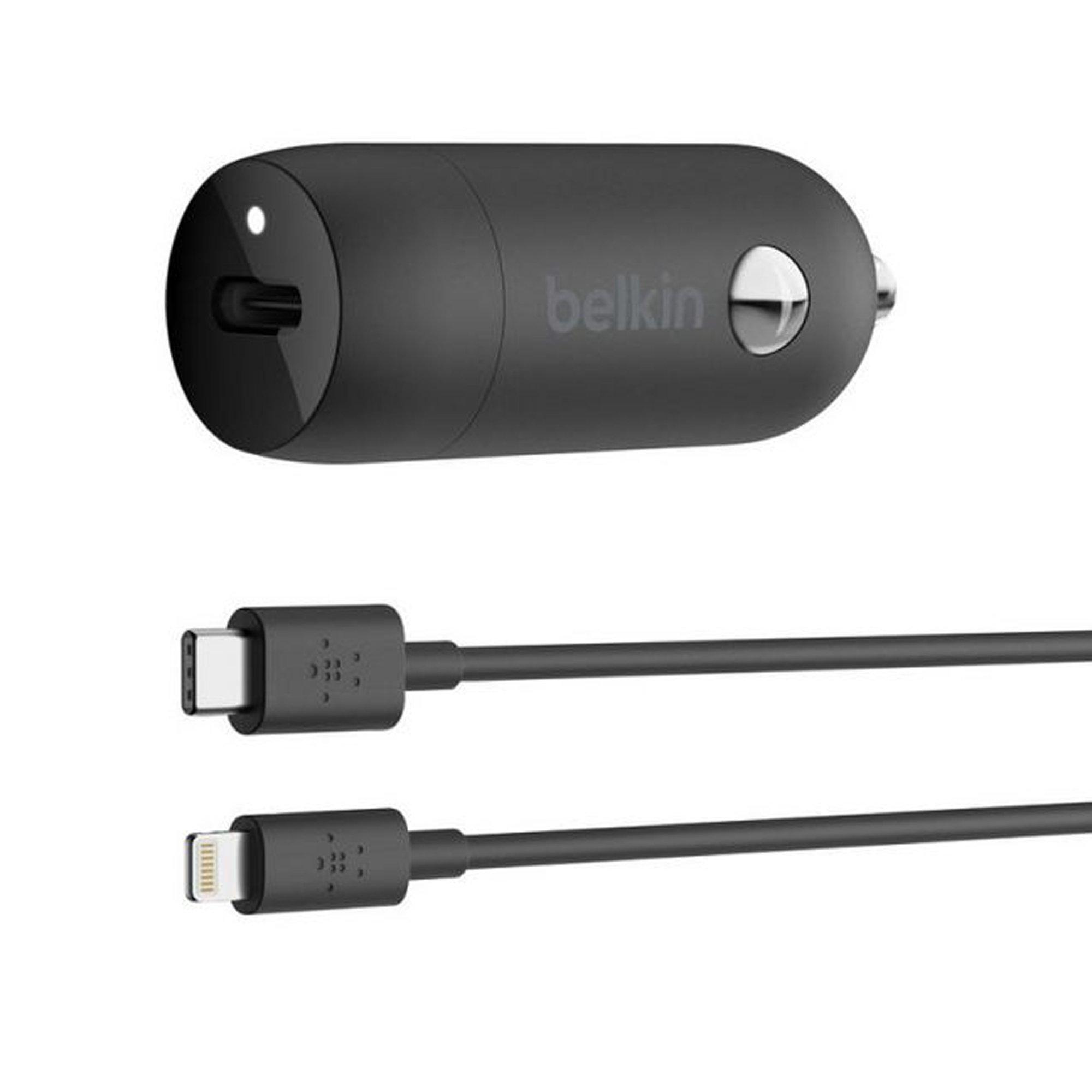 Image of USB-C Autoladegerät 18W (USB-C, Lightning)