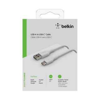 belkin Boost Charge (USB-A, USB-C) Câble USB-C de recharge/synchronisation 