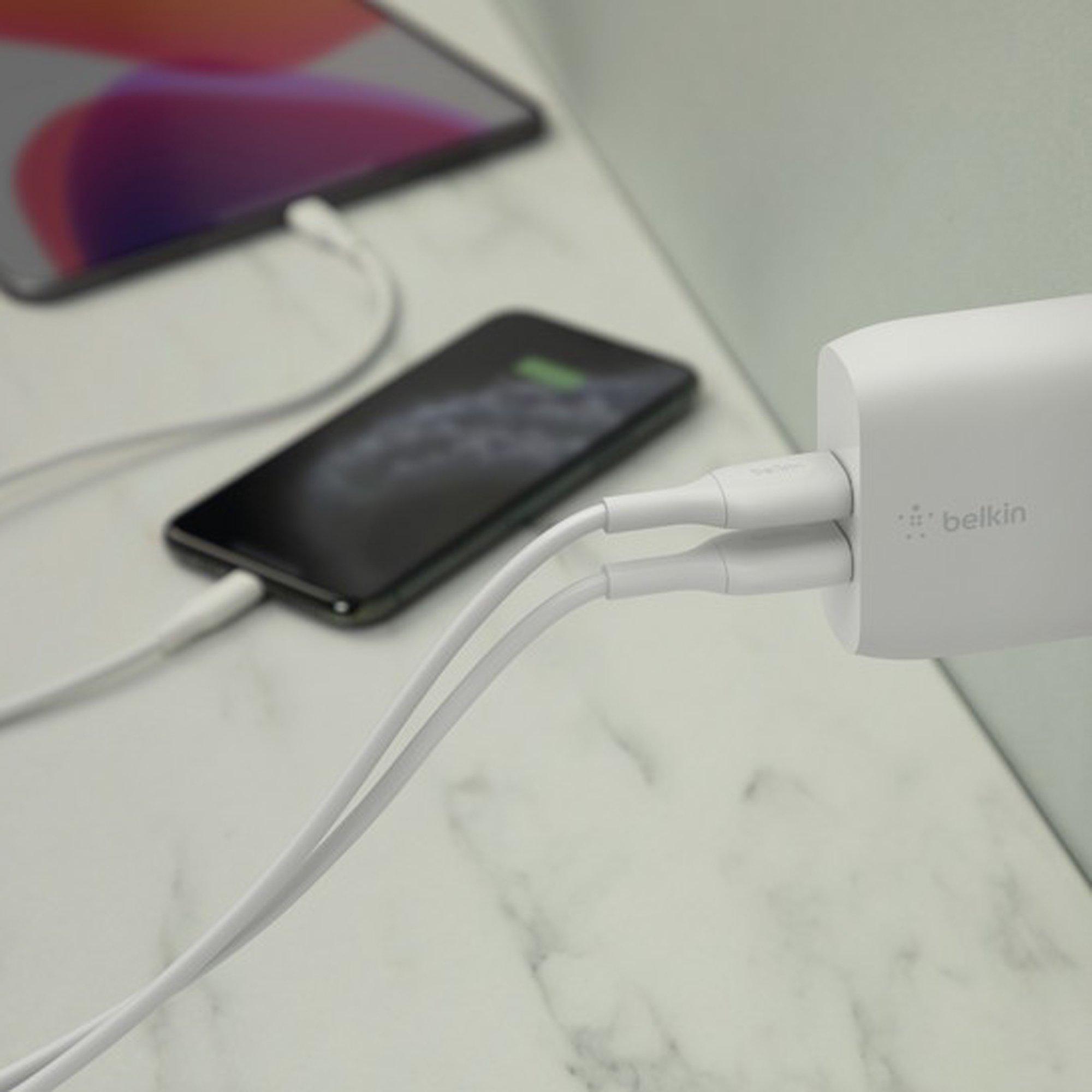 belkin Boost Charge (USB-A (24W)) Spina di alimentazione USB a 2 porte 