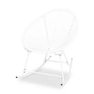 Manor Collections chaise Acapulco Rocket Chair Blanc