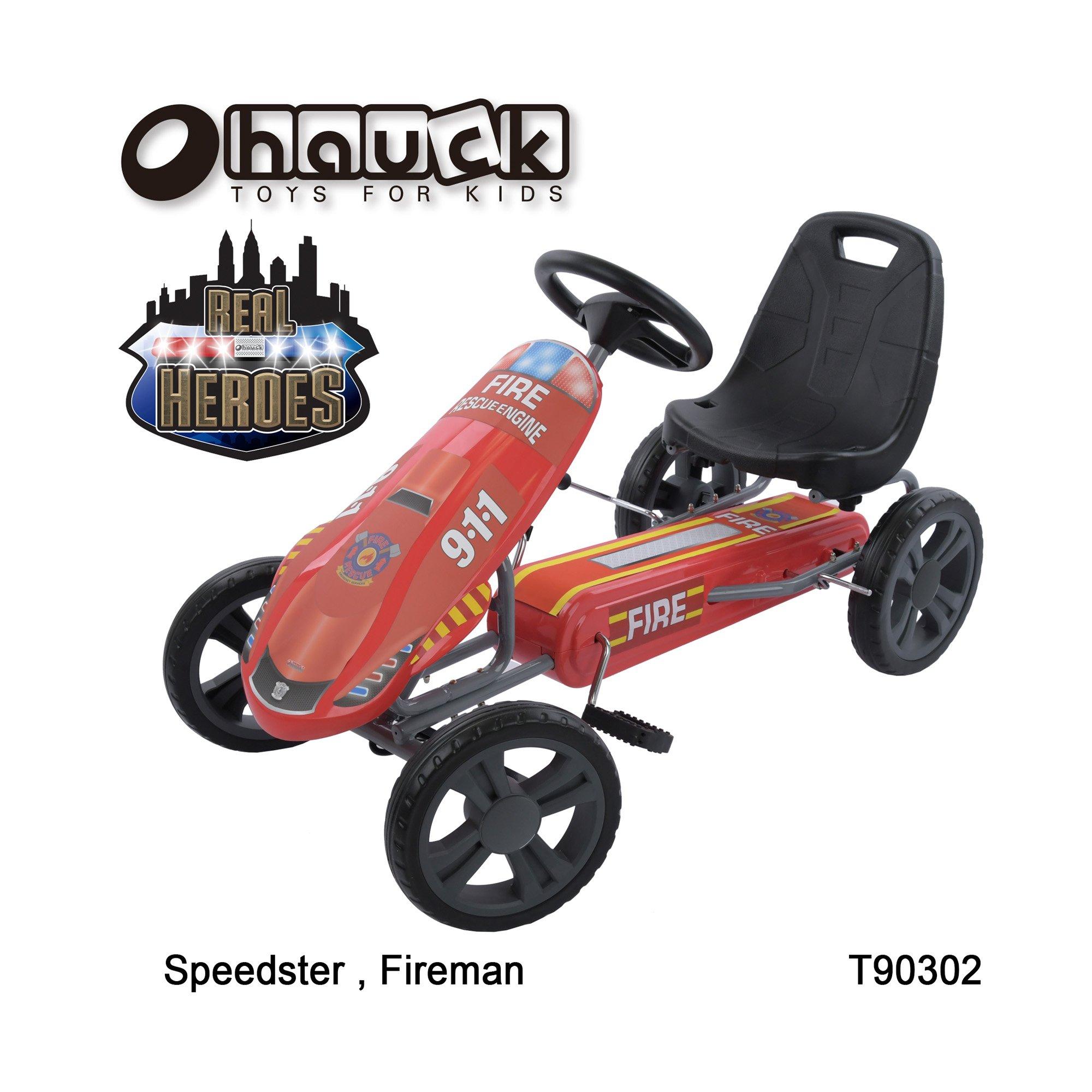 Neu hauck Toys Go-Kart Fire Engine 15951081 rot 