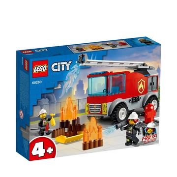 60280 Le camion des pompiers avec échelle
